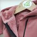 Комбінезон утеплений рожевий Т10/6 на хутрі  56 рожевий фото 4